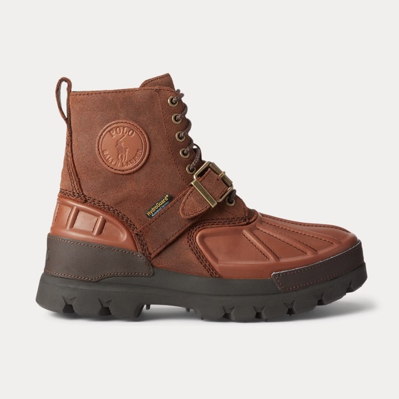NWOB Original POLO RALPH LAUREN Oslo High Waterproof Leather-Suede Boot SZ 11.5